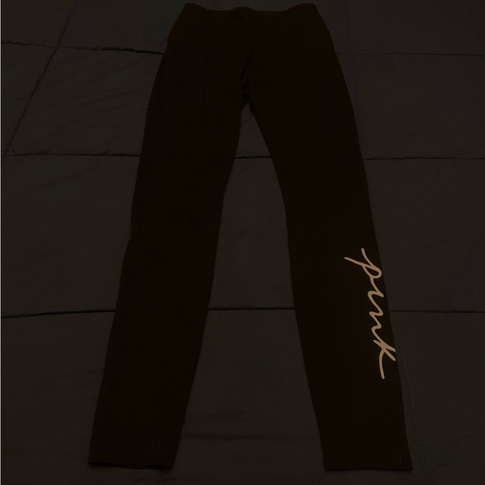 PINK Victoria's Secret Black Leggings